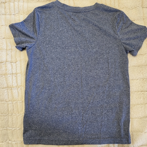 Puma Kids 7 Blue/Grey Logo Short Sleeve Tee EUC - Picture 4 of 4